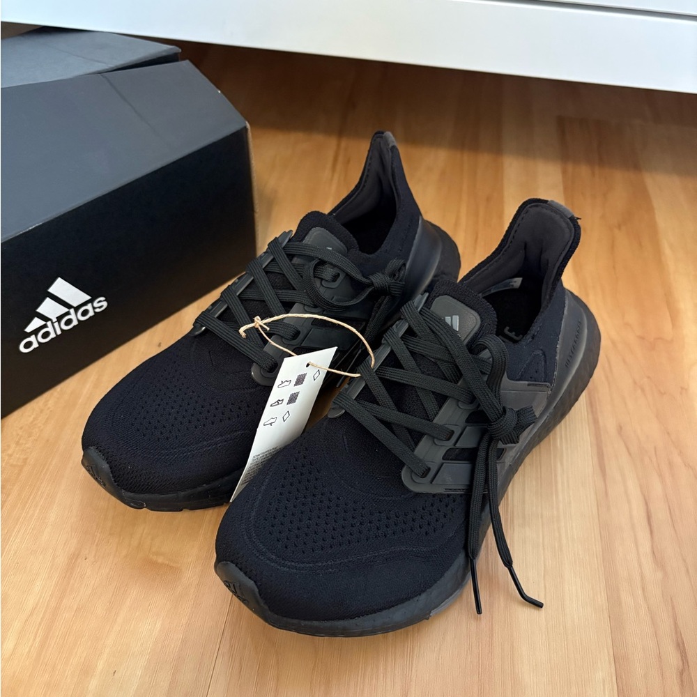 Adidas UltraBoost All Black Running Shoes